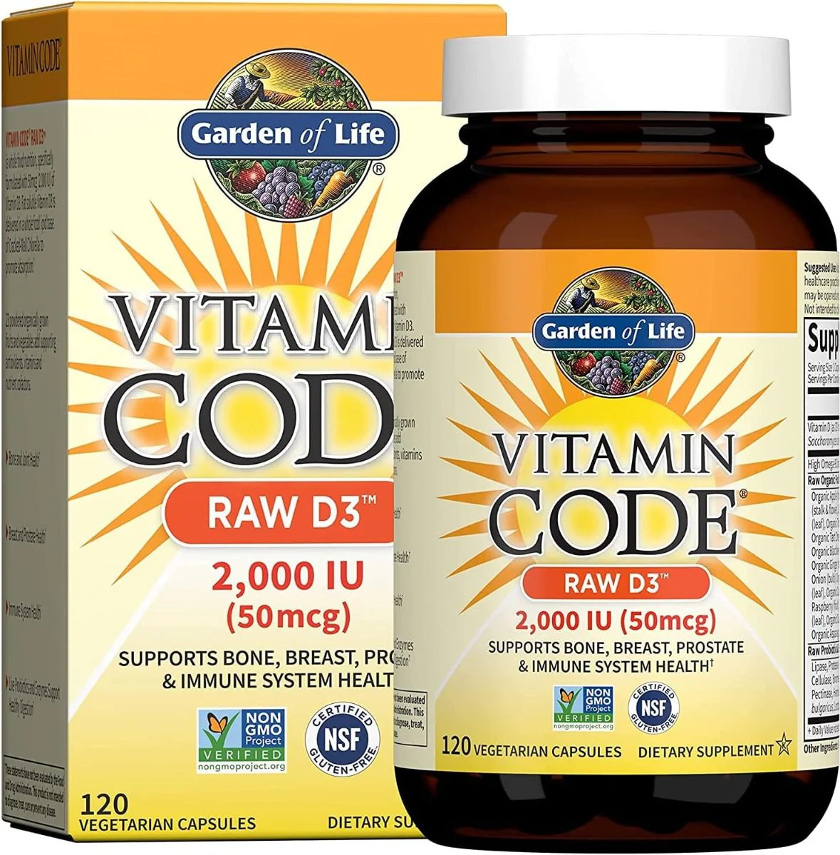 Vitamin Code RAW D3 2000 IU Capsules - Image 9