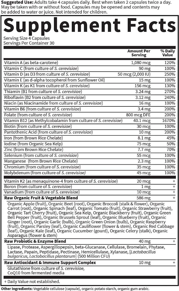 Vitamin Code Women Veggie Caps - Image 10