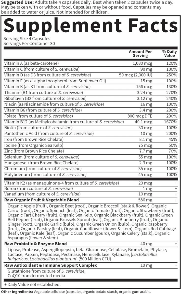 Vitamin Code Women Veggie Caps - Image 5