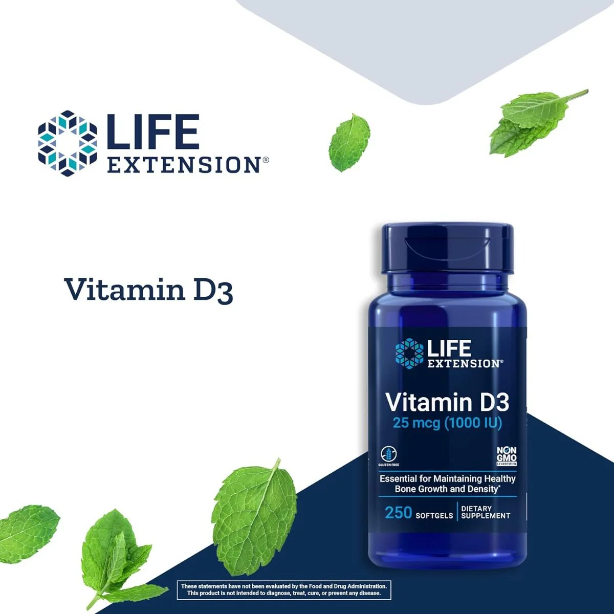Vitamin D3 1000 IU 250 Softgels - Image 7