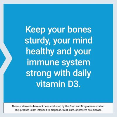 Vitamin D3 5000 IU 60Softgels - Image 3