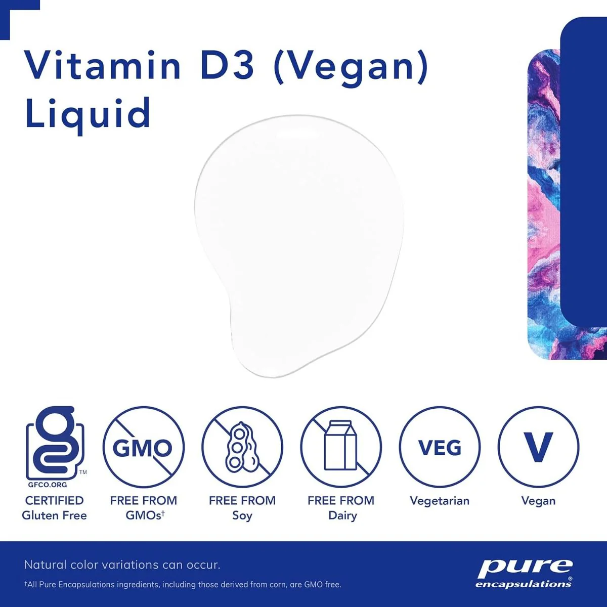 Vitamin D3 (Vegan) Liquid 10 M L (0.3 Fl. Oz)liquid - Image 3