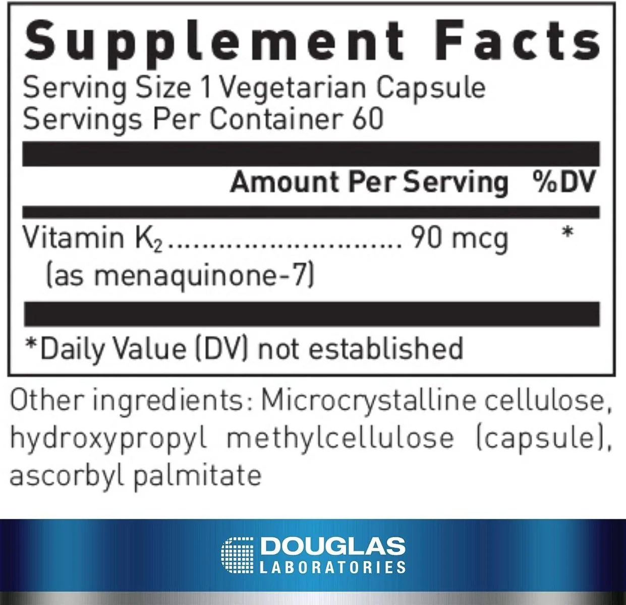 Vitamin K2 60 Veggie Caps - Image 2