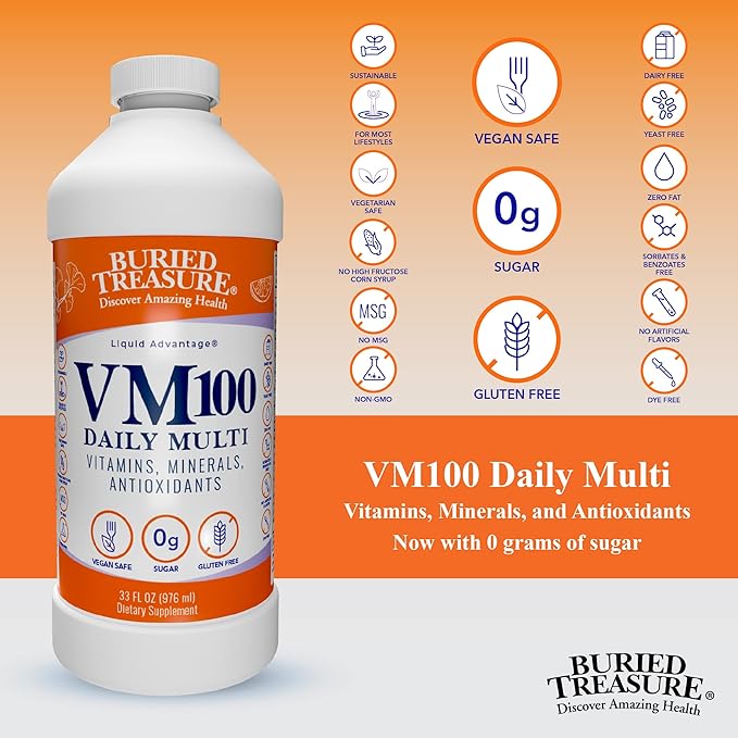 VM-100 Daily Multi 32 Fl. Oz Liquid - Image 3