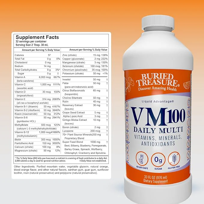 VM-100 Daily Multi 32 Fl. Oz Liquid - Image 4