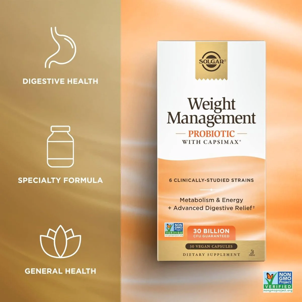 Weight Management Probiotic with Capsimax 30 Billion 30Vegan Capsules - Image 5